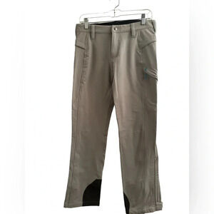 Stoic light grey flannel lined snow pants